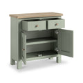 Farrow Mini Sideboard Washed Oak Sage from Roseland Furniture