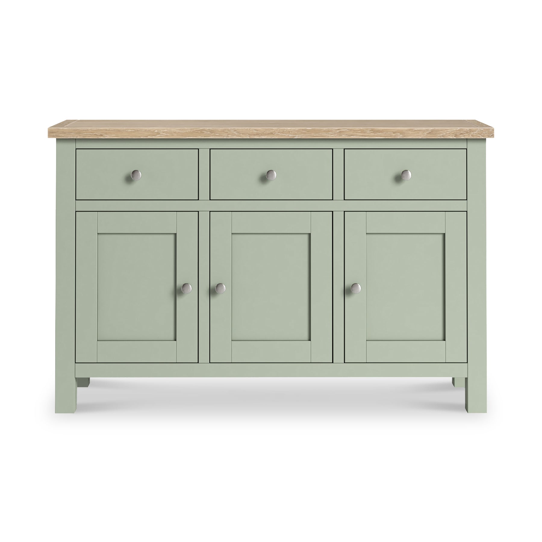 Farrow Large Sideboard Washed Oak Sage from Roseland Furniture