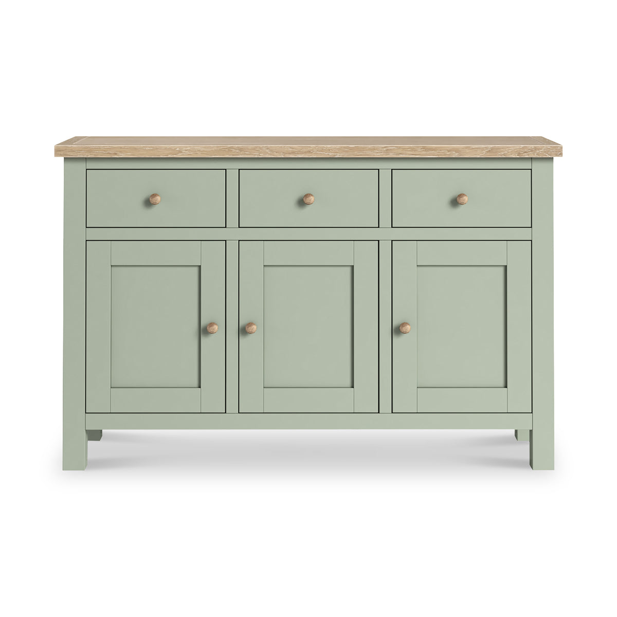 Farrow Large Sideboard Washed Oak Sage from Roseland Furniture