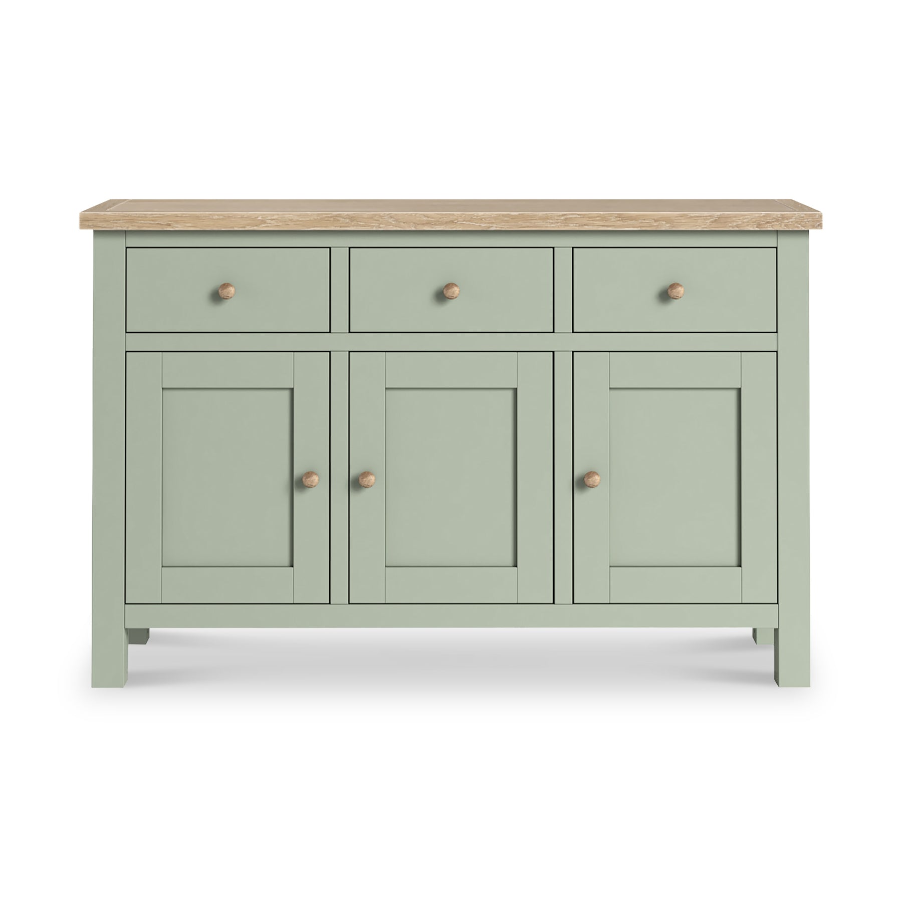 Farrow Large Sideboard Washed Oak Sage from Roseland Furniture