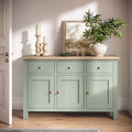 Farrow Large Sideboard Washed Oak Sage from Roseland Furniture