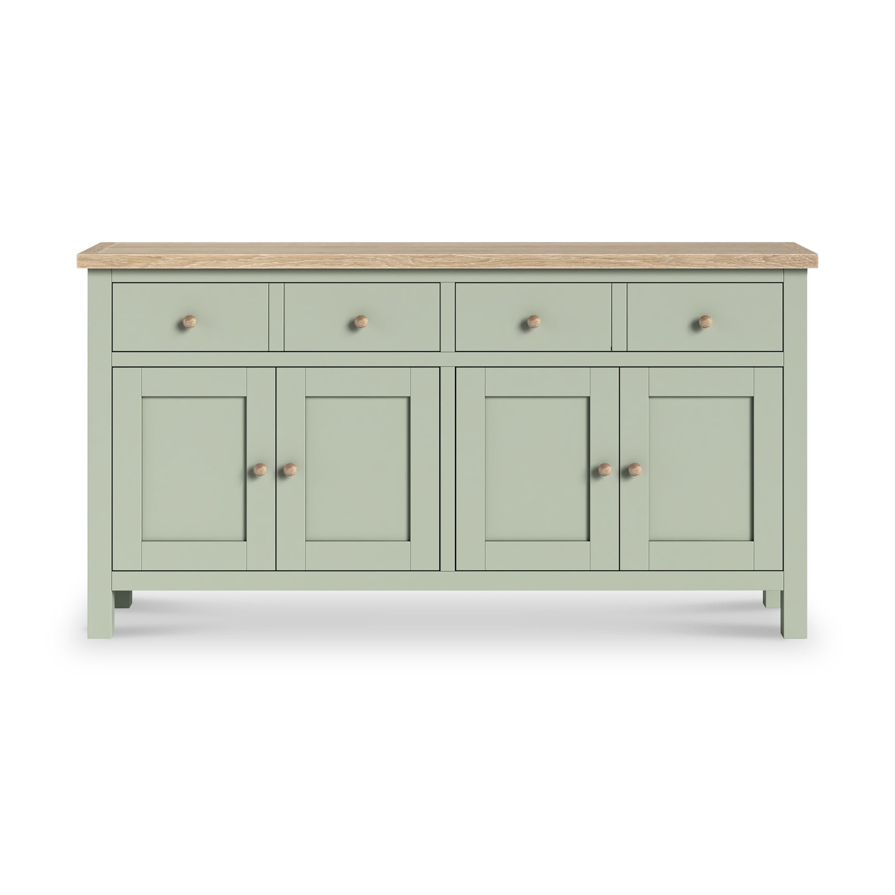 Farrow Extra Large Sideboard Washed Oak Sage from Roseland Furniture