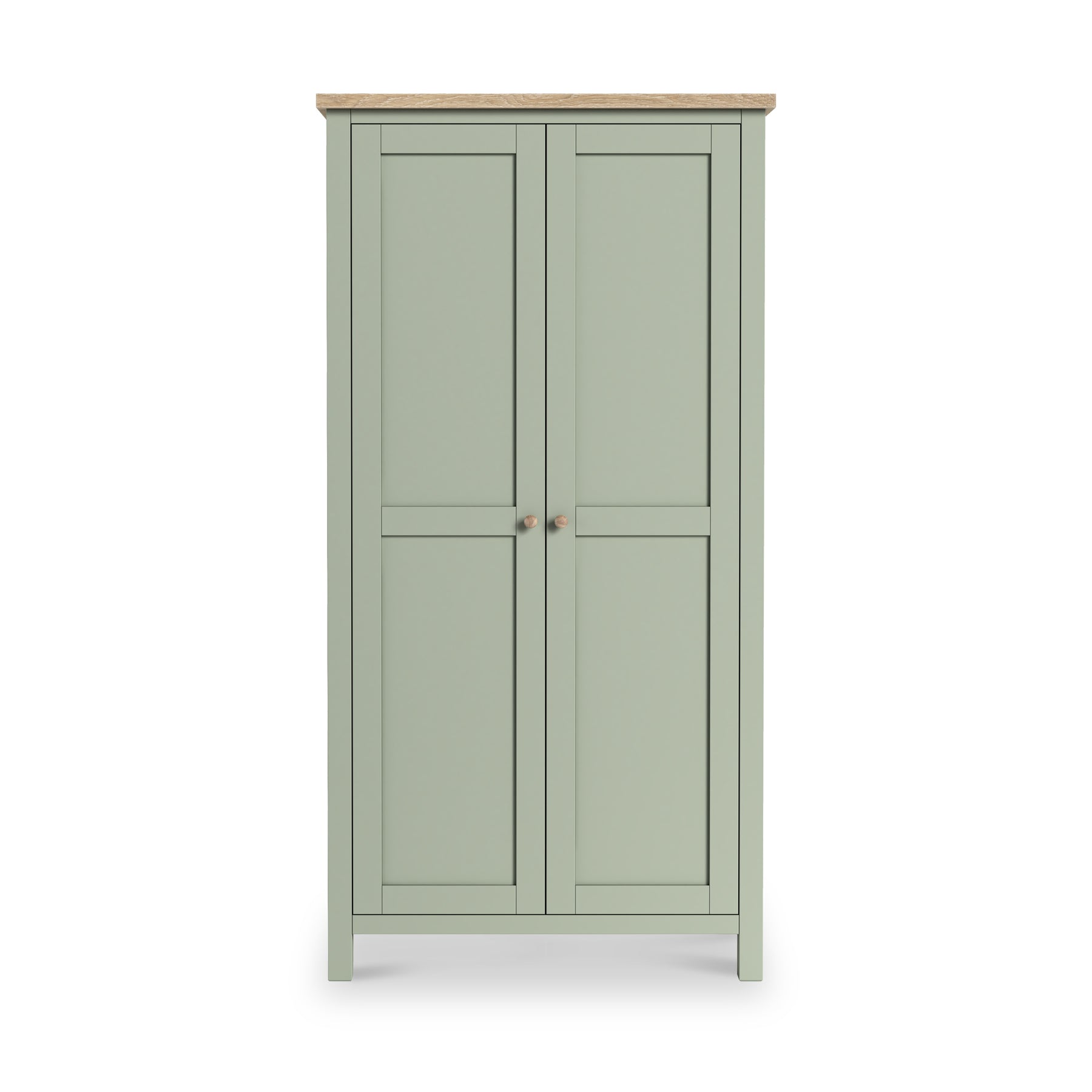Farrow Kitchen Larder Unit Washed Oak Sage from Roseland Furniture
