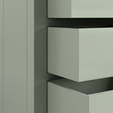 Farrow 3 Drawer Chest Washed Oak Sage from Roseland Furniture