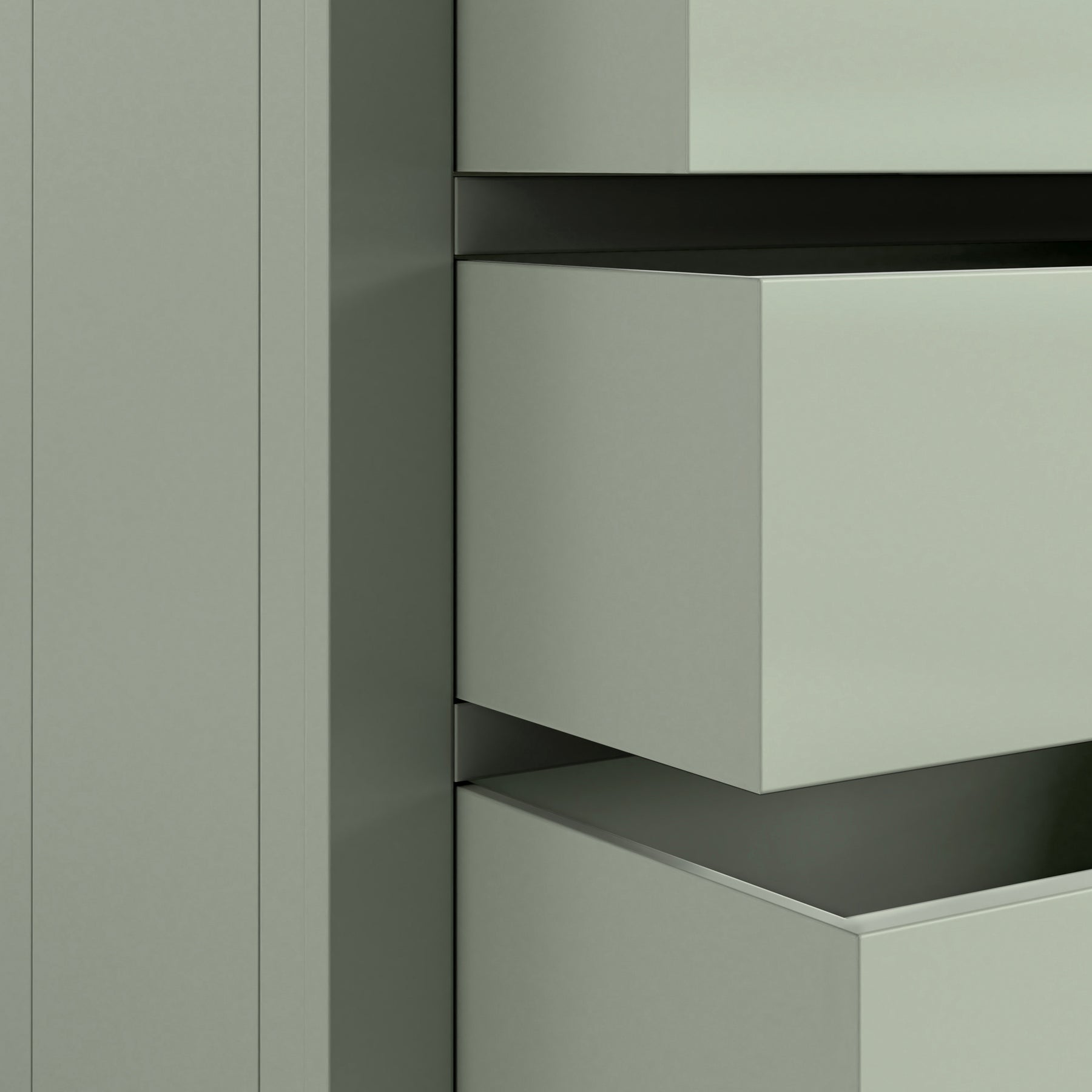 Farrow 3 Drawer Chest Washed Oak Sage from Roseland Furniture