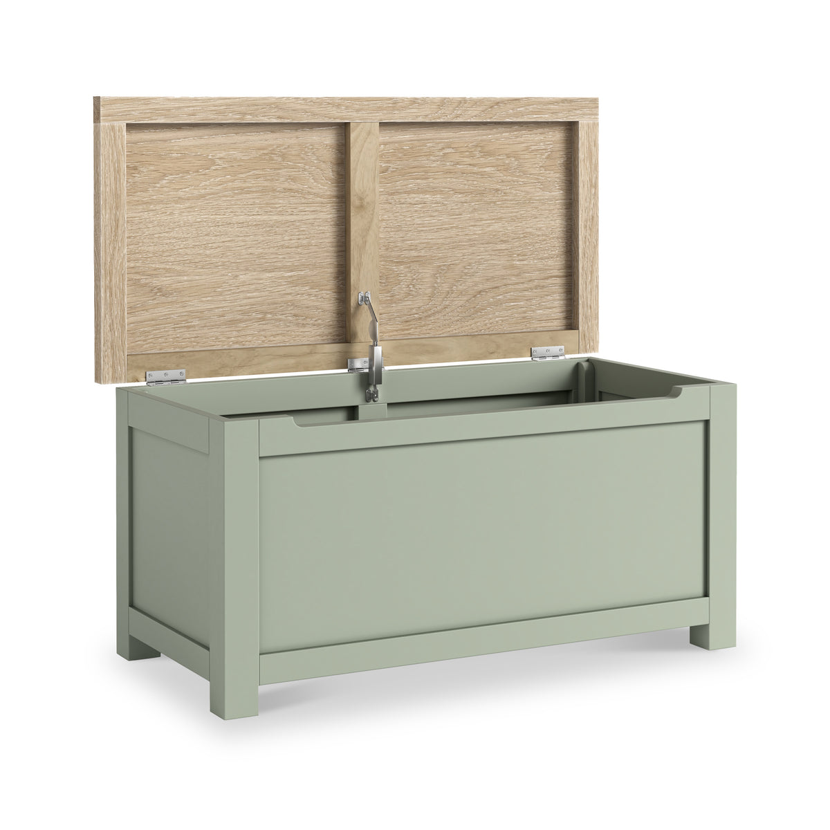 Farrow Blanket Box Washed Oak Sage from Roseland Furniture
