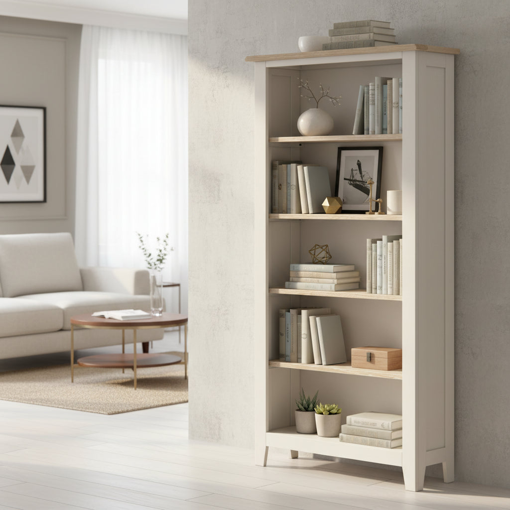 Bramley Large Bookcase from Roseland Furniture