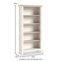 Bramley Large Bookcase from Roseland Furniture