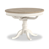 Bramley 110-140cm Extendable Round Dining Table from Roseland Furniture