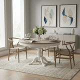 Bramley 110-140cm Extendable Round Dining Table from Roseland Furniture