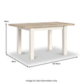 Bramley 120-165cm Extendable Dining Table from Roseland Furniture