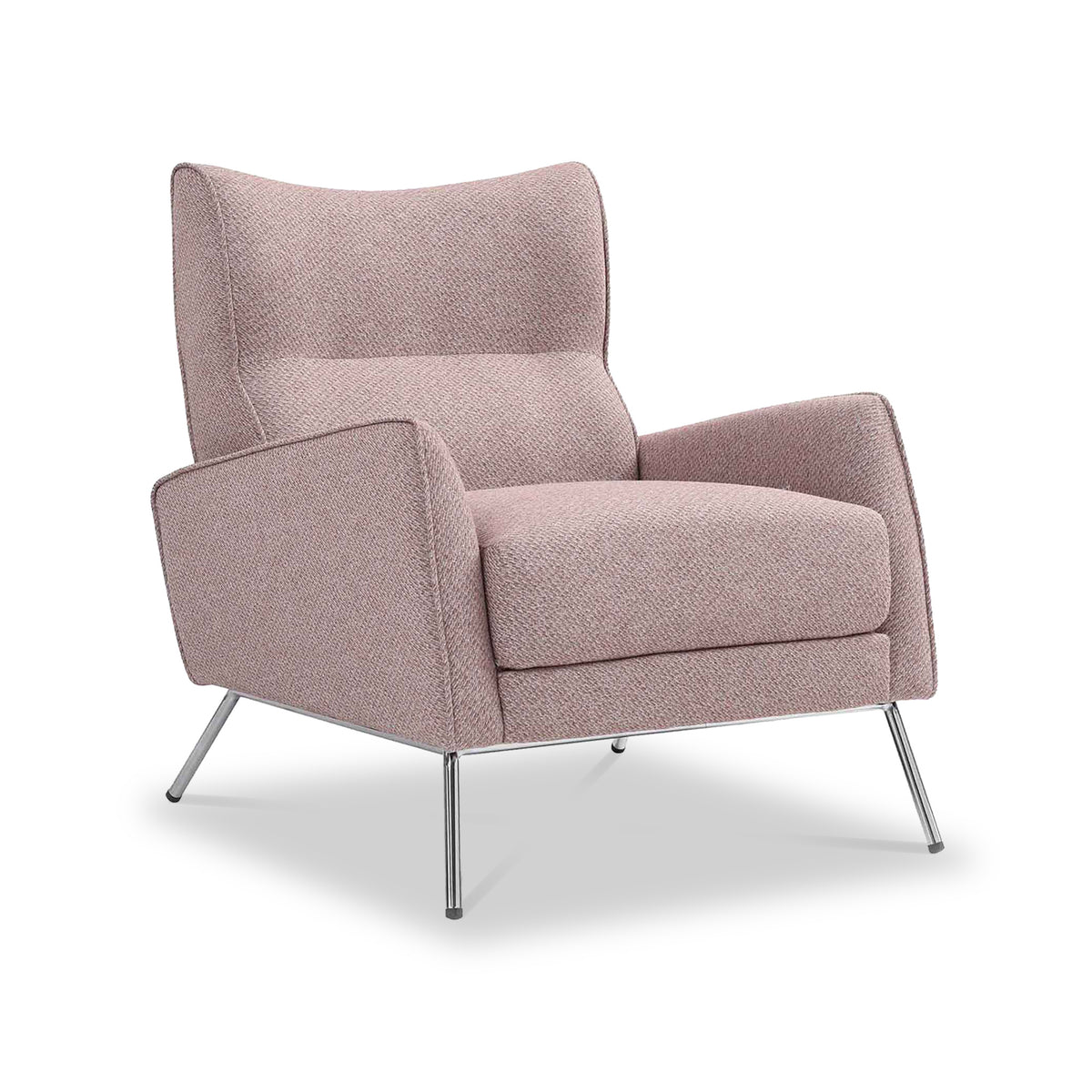 Charlie Accent Chair in Heather Linen by Roseland Furniture