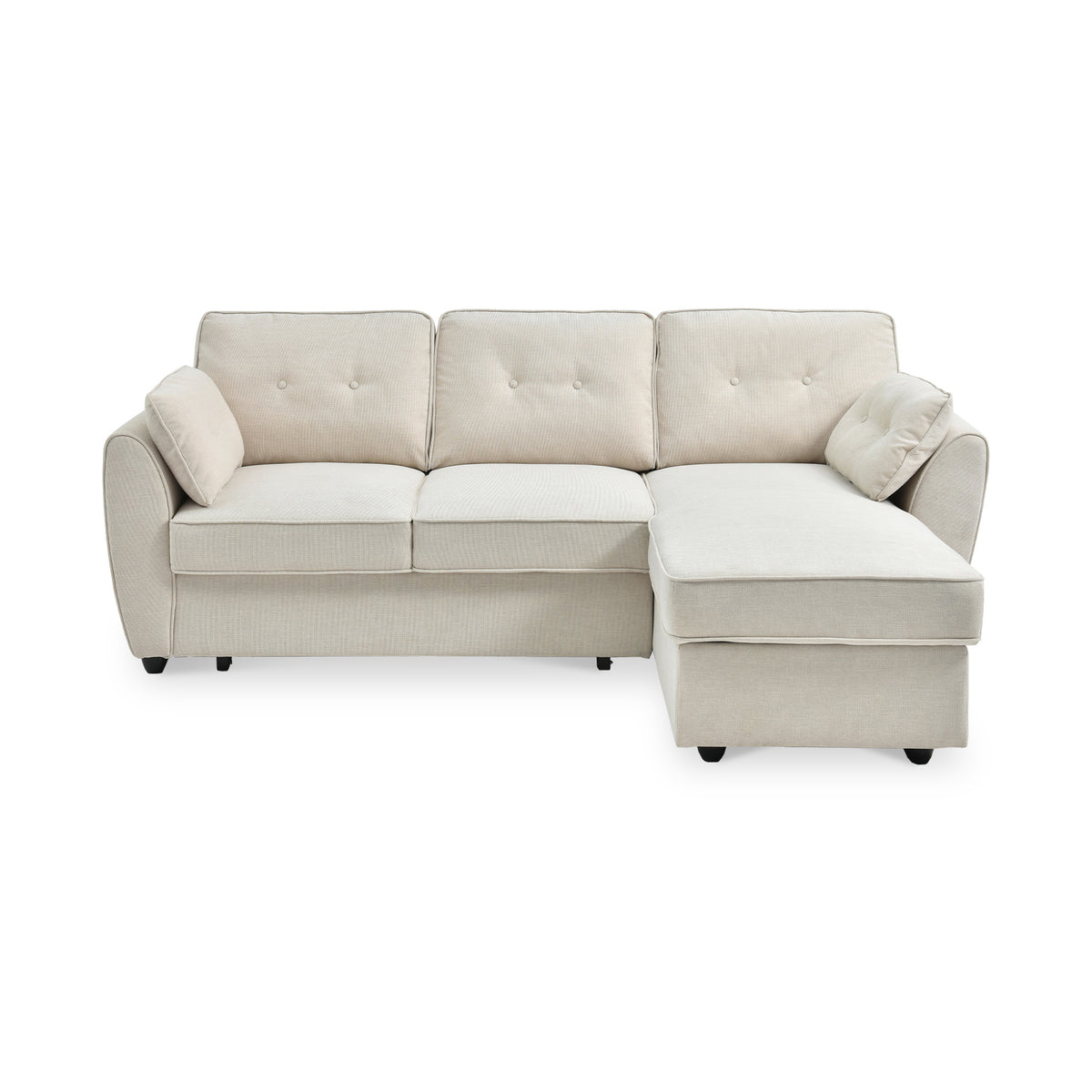 Willette Natural Corner Sofa Bed from Roseland Furniture