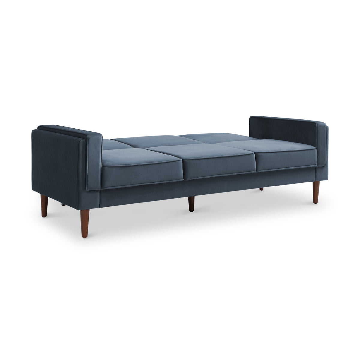 Stroud Navy 3 Seater Velvet Sofabed