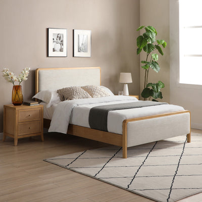 Austin Upholstered Wooden Bed Frame