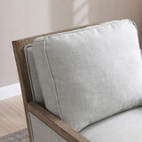 Winchester-textured-linen-accent-chair from Roseland Furniture