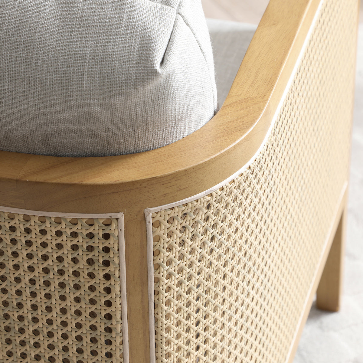 Anara Rattan Accent Chair