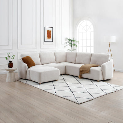Fairfax Boucle Footstool