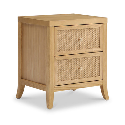 Leona Rattan 2 Drawer Bedside