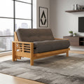 Bristow Bark Small Double Futon Sofabed from Roseland Furniture