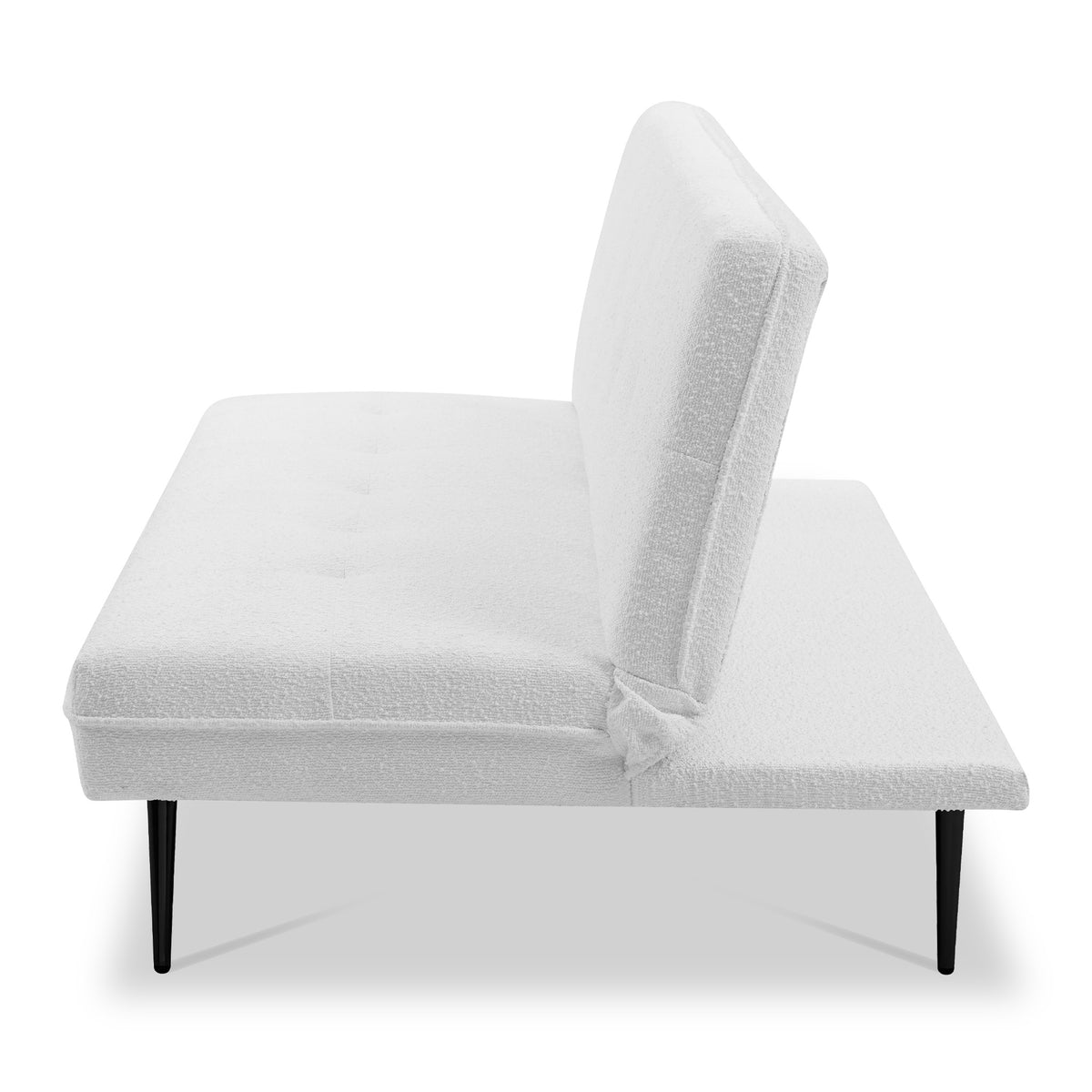 Flynn Cream Boucle Clik Clak Sofa Bed by Roseland Furniture
