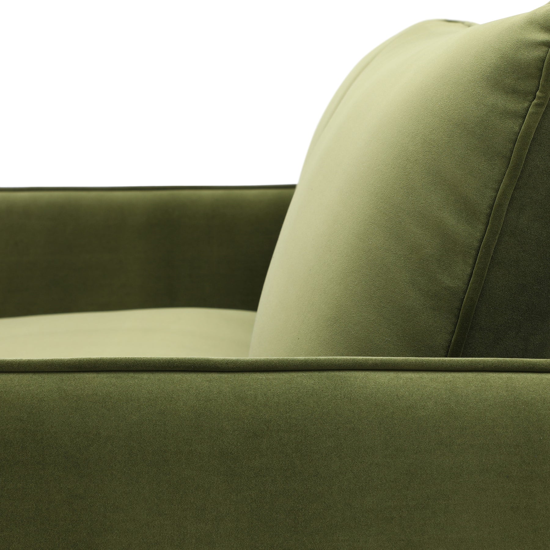 Thalia 2 Seater Olive Pop Up Sofa Bed by Roseland Furniture