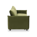 Thalia 2 Seater Olive Pop Up Sofa Bed by Roseland Furniture