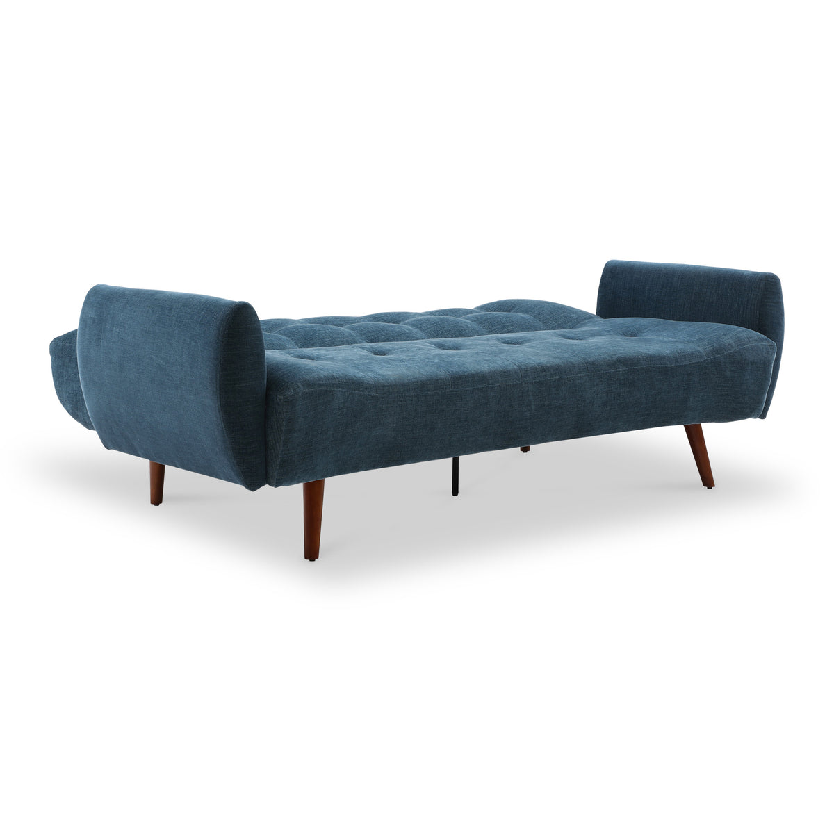 Noah Click Clack Sofa Bed in Navy by Roseland Furniture