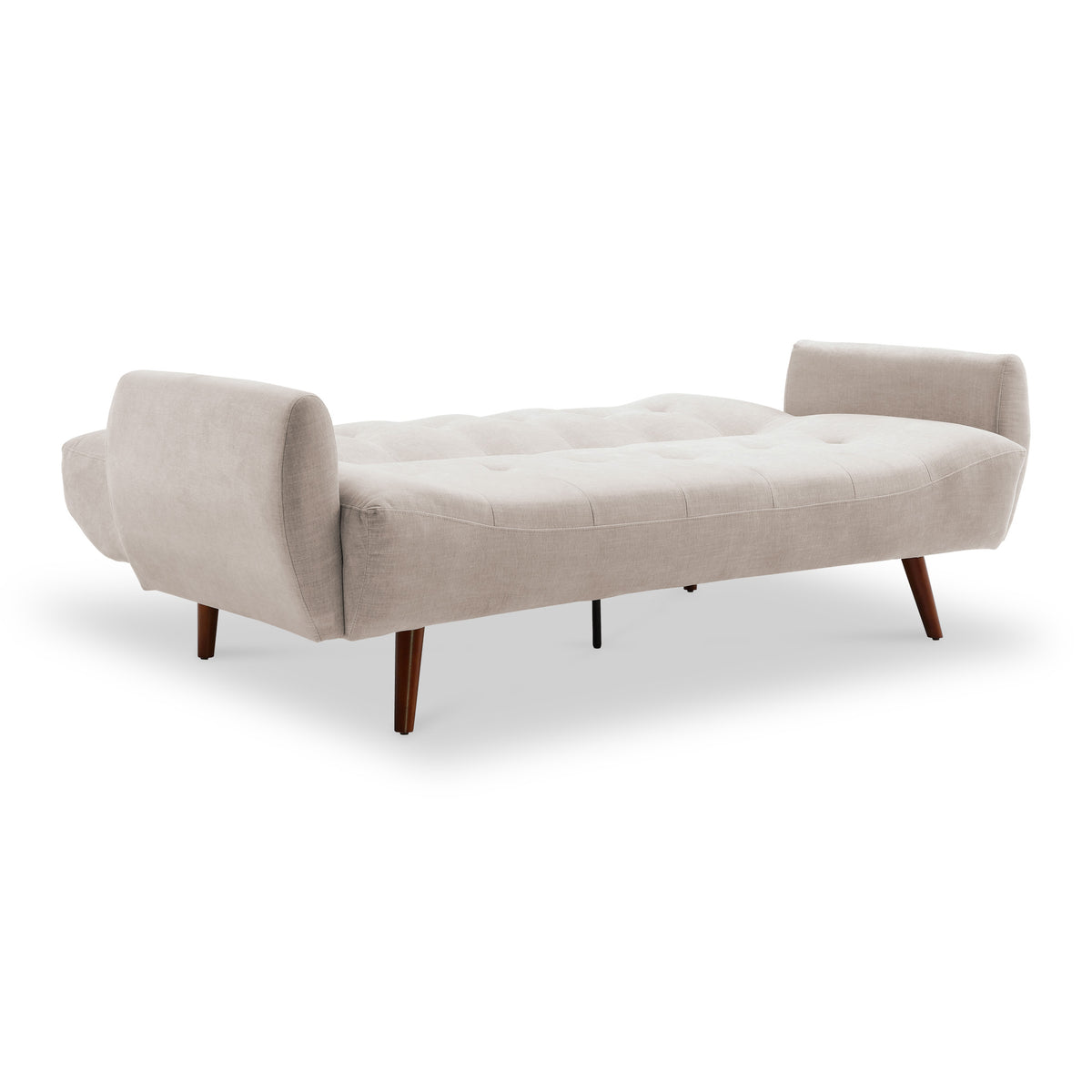 Noah Click Clack Sofa Bed in Natural by Roseland Furniture