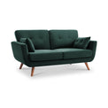 Trom Green Velvet 2 Seater Sofa by Roseland Furniture