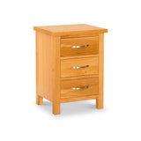Newlyn Oak Bedside Table from Roseland Furniture