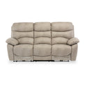 Fraser Natural Fabric Electric Reclining 3 Seater Sofa from Roseland Furniture