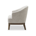 Toira Natural Woven Chenille Accent Chair