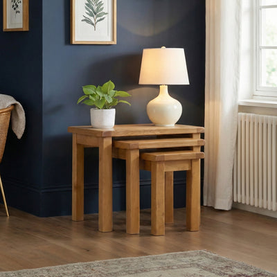 Zelah Oak Nest of Tables