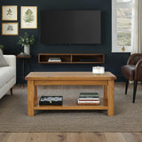 Zelah Oak Large Coffee Table from Roseland Furniture
