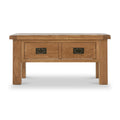 Zelah Oak Coffee Table with Drawer from Roseland Furniture