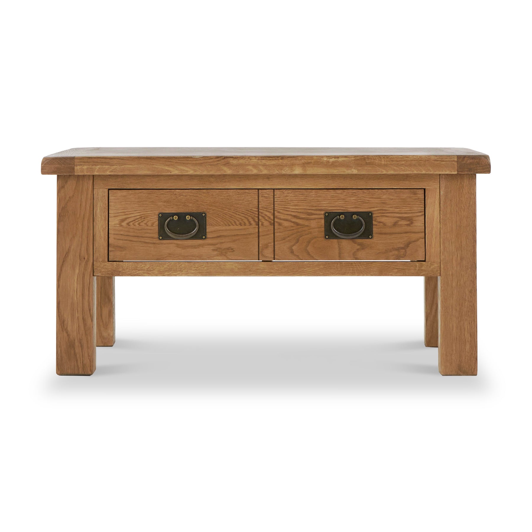 Zelah Oak Coffee Table with Drawer from Roseland Furniture