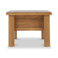 Zelah Oak Coffee Table with Drawer from Roseland Furniture
