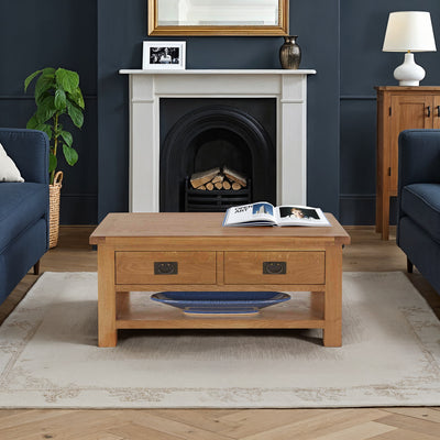 Zelah Oak King Coffee Table