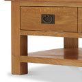 Zelah Oak King Coffee Table from Roseland Furniture