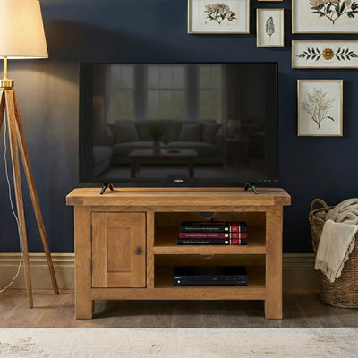 Zelah Oak 90cm TV Stand