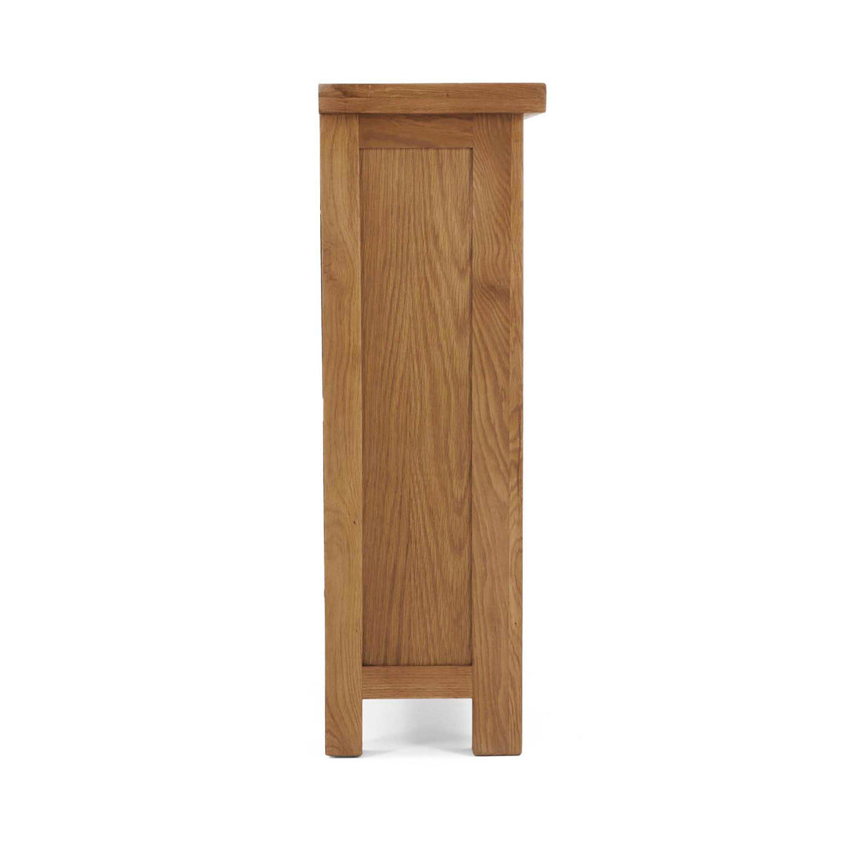 Zelah Oak Small Bookcase from Roseland Furniture