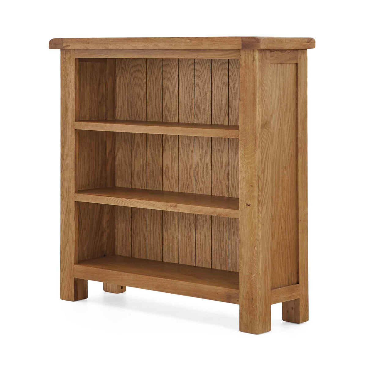 Zelah Oak Small Bookcase from Roseland Furniture