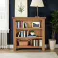 Zelah Oak Small Bookcase from Roseland Furniture