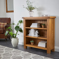Zelah Oak Small Bookcase by Roseland Furniture