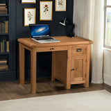 Zelah Oak Small Computer Desk from Roseland Furniture
