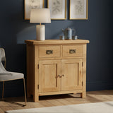 Zelah Oak Mini Sideboard from Roseland Furniture