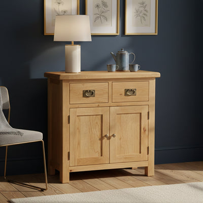 Zelah Oak Mini Sideboard