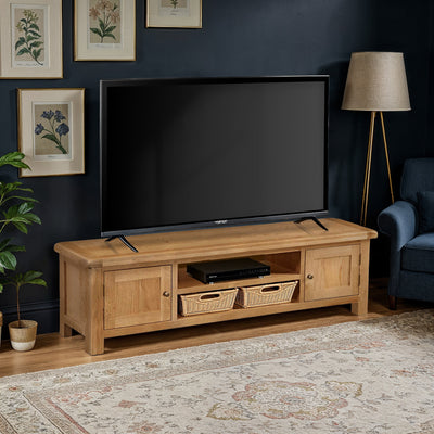 Zelah Oak 180cm TV Stand