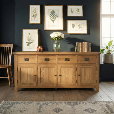 Zelah Oak Extra Large Sideboard